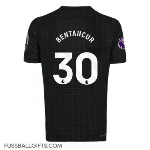 Tottenham Hotspur Rodrigo Bentancur #30 Fußballbekleidung Auswärtstrikot 2025-26 Kurzarm